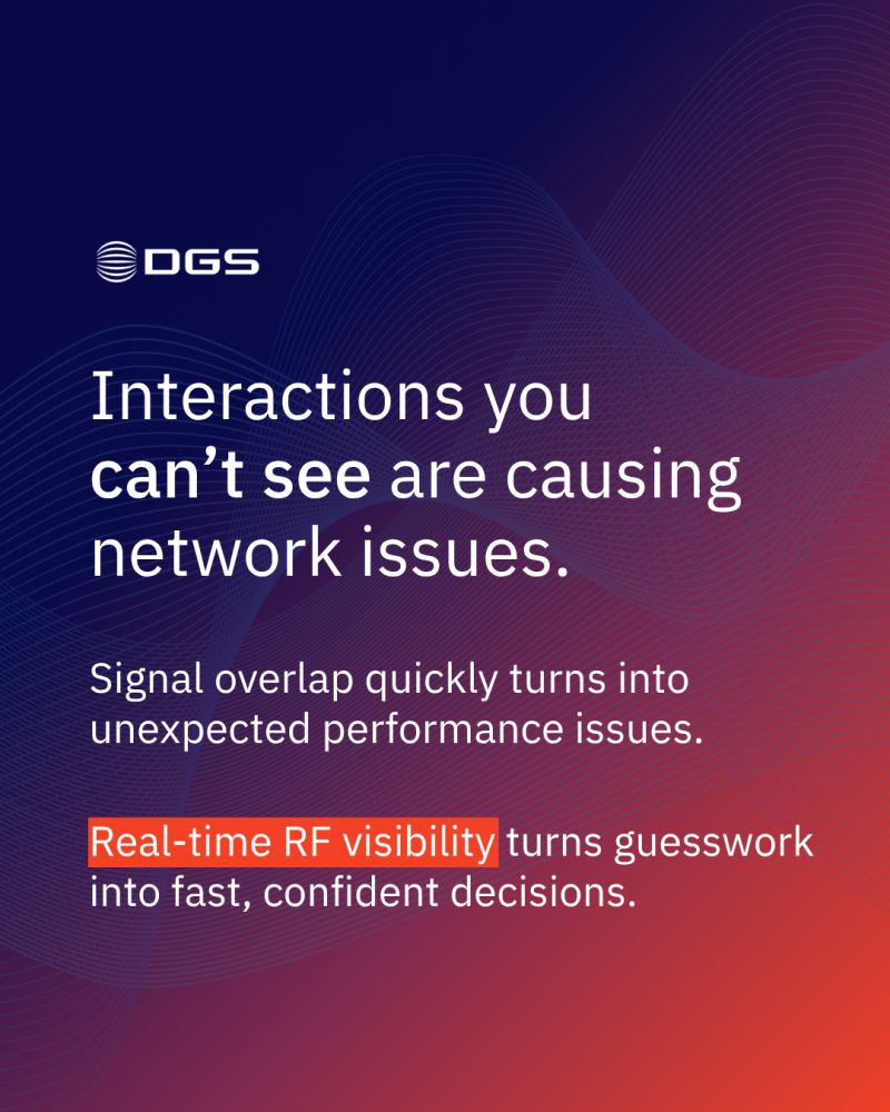 DGS CLEARSITE RF spectrum intelligence